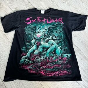 Six Feet Under 2011 Concert T shirt